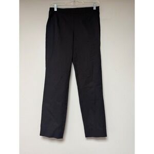 J. Crew Martie Black Straight Leg Career Pants Size 0